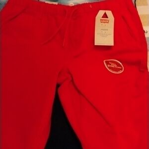Girls Levi joggers red size 16 regular